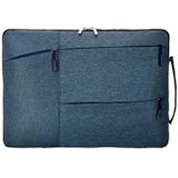 C310 Portable Casual Laptop Handbag  Size:15.6-17 inch(Blue)