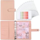 A5 Macaron Notebook PU losbladig Cash Budget Handbook