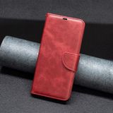 Voor Xiaomi Redmi K70E lamsvachttextuur pure kleur flip lederen telefoonhoes