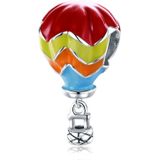 S925 Sterling Zilver Zilveren Turkse Ballon kralen Ketting Accessoires
