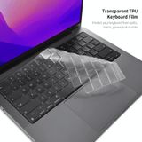 Voor MacBook Air 13.6 2022 A2681 AMERIKAANSE Versie ENKAY 3 in 1 Crystal Laptop Case met TPU Toetsenbord Film/Anti-stof Stekkers (Roze)