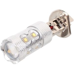 H1 50W 750LM 6500K wit licht 10-3535-LEDs auto Mistlamp  constante stroom  DC12-24V