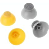 Voor Nintendo Gamecube NGC Controller 10 stks Joystick Cap Vervangende Onderdelen (Grijs)