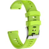 Smart Watch silicone polsband horlogeband voor Garmin Forerunner 245 (groen)