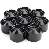 8 STKS auto aluminium opslag cups interieur accessoires Automobiles brandstof filters voor Napa 4003 WIX 24003 1 797 x 1 620 inch (zwart)