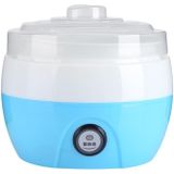 Elektrische automatische yoghurt maker machine yoghurt DIY tool Kithchen plastic container 220V capaciteit: 1L (blauw)