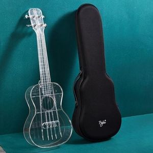 23 inch fineer ukelele kleine gitaar met opbergtas