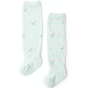 6 paar babykousen anti-mug dunne katoenen babysokken  Toyan sokken: S 0-1 jaar oud (blauw ijs)