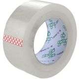 8 stuks 45mm breedte 25mm dikte pakket afdichting verpakking tape Roll sticker (helder wit)