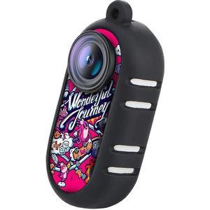 Voor Insta360 GO 3 Sunnylife Cooling Silicone Case Stickers Skin Wrap Lens Cover met nekriem