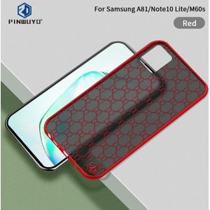 Voor Samsung Galaxy A81/Note10 Lite PINWUYO Series 2 Generation PC + TPU waterdicht en anti-drop all-inclusive beschermhoes(Rood)
