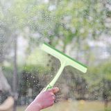 KANEED auto venster kunststof antieslip handvat glas wisser / Window Cleaning Tool  grootte: 24 5 x 24cm (groen)