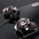 QKZ AK2 Sports In-ear Wired HiFi Sound Heavy Bass 3 5 mm koptelefoon met microfoon
