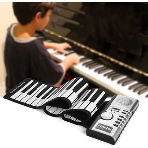 61 toetsen draagbare flexibele oprolbare elektronische Schermtoetsenbord Piano met sprekers