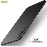 Voor Xiaomi CC9 Pro MOFI Frosted PC ultradun hard case (zwart)