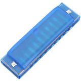 Zwaan SW1020-2 10 gaten 20 tonen transparante harmonica Musical Instruments diatonische Harp (blauw)