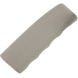 Rubber auto handrem Cover Shift knop Gear Stick kussen Cover auto accessoire interieur Pad(Khaki)