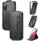Voor Samsung Galaxy S20 Fe 5G / S20 Lite 4G Zipper Wallet Vertical Flip Leather Phone Case