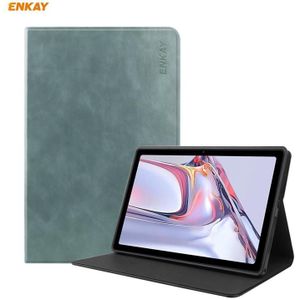 ENKAY ENK-8027 Texture Cow PU Leather + TPU Smart Case voor Samsung Galaxy Tab A7 10.4 2020 T500 / T505 (Groen)