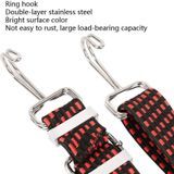3 PCS fietsbinding touw verbreding en verdikking multifunctionele elastische elastische bagage rope plank touw  lengte:3m (rood)