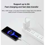 Originele Xiaomi 6A USB naar USB-C / Type-C Fast Charging Data Cable  Lengte: 1m