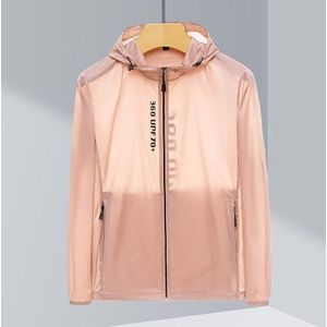 Mens Outdoor UV-proof ademende lichtgewicht UPF 70 + zonnebrandcrme kleding voor koppels (kleur: bruine maat: XXL)