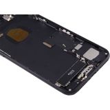 Batterij terug dekken vergadering met Kaarthouder voor iPhone 7 (zwart)