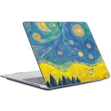 Enkay Hat-Prince Natural Series Laotop Beschermend Crystal Case voor MacBook Air 13.3 Inch A2179 / A2337 (VELD)