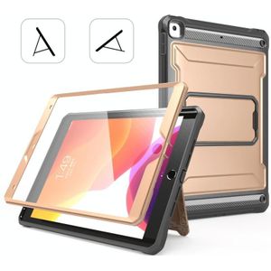 Voor iPad 10.5 2020 / Air 2019 Explorer tablet beschermhoes met schermbeschermer (rosgoud)