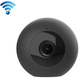 CAMSOY C8 HD 1280 x 720P 140 graad brede hoek sferische draadloze WiFi draagbare intelligente surveillance camera  ondersteuning infrarood recht visie & bewegingsdetectie alarm & opladen tijdens het opnemen (zwart)