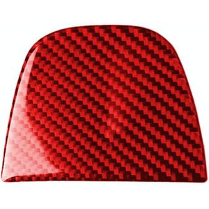 Car Carbon Fiber Reading Light Panel Decorative Sticker for BMW Mini F55 F56 F60  Left and Right Drive Universal (Red)
