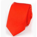 Mannen smalle casual pijl mager stropdas slanke stropdas (rood)