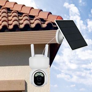 T24 1080P IP65 Waterdichte Solar Smart PTZ-camera  ondersteuning Full-Color Night Vision & Two-Way Voice Intercom & AI Humanoid Detection Alarm  4G Europese versie