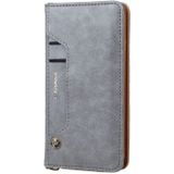 Voor iPhone 8 / 7 CMai2 Kaka-serie Litchi Texture Horizontal Flip Leather Case met Houder & Card Slots(Grijs)