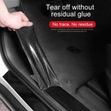 Universal Car Carbon Fiber Deur Anti-collision Strip Protection Guards Trims Stickers Tape  Grootte: 10cm x 10m
