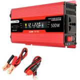 Carmaer Universal 12V tot 220V 500W Auto LCD-scherm Inverter Huishoudelijke stroomomzetter