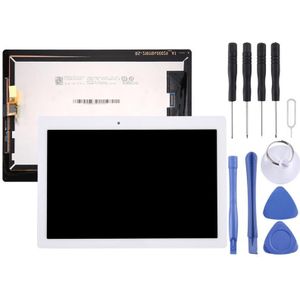 LCD-scherm en Digitizer voor Lenovo Tab 2 A10-30 / TB2-X30F(White)