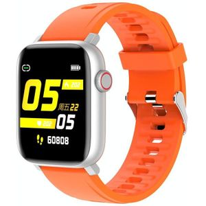 SE02 Bluetooth Smart Sports Watch  ondersteuning Hartslag / Bloeddruk / Bloed Oxygen Monitoring & Slaap Monitoring & Sedentaire Herinnering (Oranje)