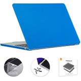 Voor MacBook Air 13.6 2022 A2681 AMERIKAANSE Versie ENKAY 3 in 1 Matte Laptop Case met TPU Toetsenbord Film/Anti-stof Stekkers