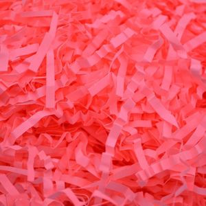 60g RF1101-20 Raffiti filler papier gras versnipperd verfrommeld bruiloft decoraties partij Gift Box vulling (rood)