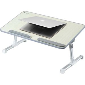 Draagbare vouwen verstelbare opheffing klein bureau houder tafelstandaard voor Laptop / Notebook  steun 17 inch en hieronder Laptops  Max belasting: 40kg  grootte van de oppervlakte van de Desk: 60*30cm(Grey)