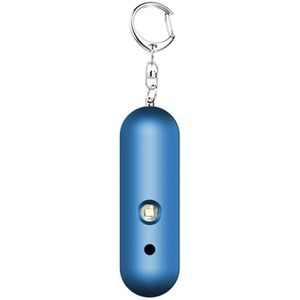 AF-2001 130dB persoonlijk alarm waterdichte sleutelhanger dubbele luidspreker hoge schorpioen anti-wolf alarm (blauw)