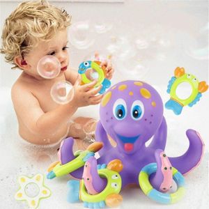 Octopus Gooien Cirkel Kleine Octopus Kinderen Zwemwater Speelgoed