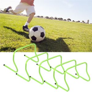 5 STKS ABS voetbal obstacle training hurdle  Szie: 30cm (groen)