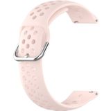 20mm Universal Sport Siliconen vervanging polsband (Roze)