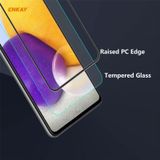 Voor Samsung Galaxy A72 4G / 5G ENKAY Hat-Prince Anti-drop Full Glue Tempered Glass Full Screen Film Anti-fall Protector