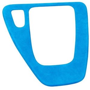 Auto Suede Wrap Gear Panel Decoratieve Sticker voor BMW 3 Serie 2005-2012  Left Drive (Sky Blue)