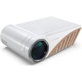 S6 1280x720 5500 Lumens Portable Home Theater LED HD Digital Projector(Wit)