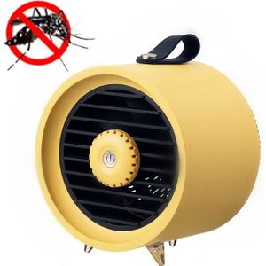 D1 Home Slaapkamer USB Mosquito Killer Mute LED UV Fotokatalyst Mosquito Trap (Geel)
