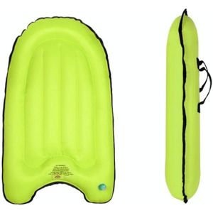 OMOUBOI SOFO00O3-H Opblaasbare Surfplank Kinderen zwemmen drijfvermogen Bed opvouwbaar water ski (Fluorescerend Groen)